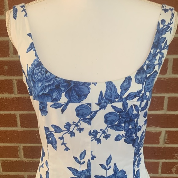 Jones Studio Blue and white dress - Picture 2 of 7